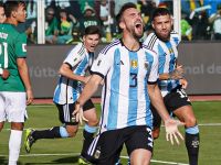 Eliminatorias Mundial: Argentina, sin Messi, le ganó a Bolivia