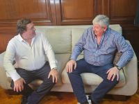 Cortés y Weretilneck se reunieron en Buenos Aires para analizar la situación de Bariloche