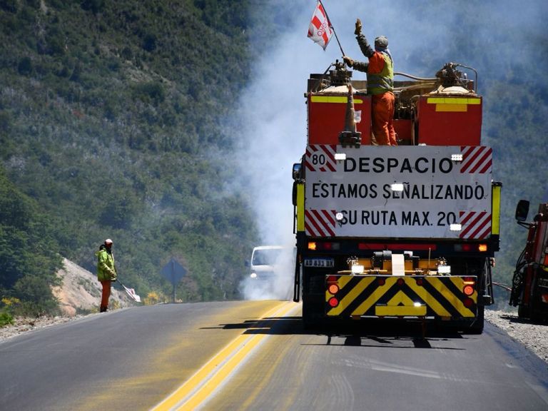 Vialidad Nacional finalizó la señalización en la Ruta 40 entre ...