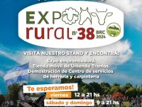 Emprendimientos locales participarán de la Expo Rural 2024