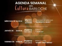 Conocé la Agenda Semanal Cultural en Bariloche