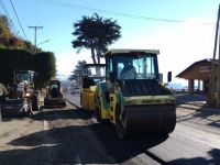 Bariloche: comenzó la repavimentación de 500 metros de la Avenida Bustillo