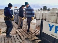 Las garrafas del Plan Calor llegan a casi 2900 familias de la Región Sur