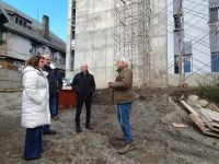 Leonardo Gil, sobre el hospital de Bariloche: "El avance es impresionante"