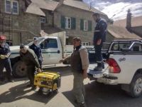 La CEB prestó un generador a Parques para el incendio Los Manzanos