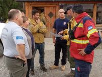 Incendio en la Comarca: el gobernador Weretilneck llega a El Bolsón