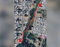 Corte de tránsito en calle Brown y Los Colihues por trabajos de limpieza