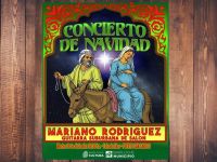 Mariano Rodríguez presenta su Concierto de Navidad con entrada gratuita en Bariloche