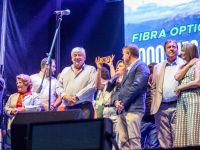 Cortés acompañó a Pogliano en la Fiesta Nacional del Lúpulo