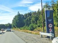 Celular al volante y exceso de velocidad: los nuevos controles que sumó Villa La Angostura