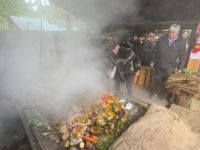 El curanto volvió a ser el momento del año en Colonia Suiza