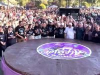 El Bolsón no tuvo eventos en Semana Santa y Lago Puelo concentró la actividad con el alfajor gigante