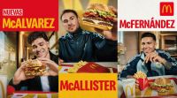 McDonald’s lanza hamburguesas del Mundial con jugadores de la Selección