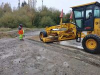 Temporal en Bariloche: cuadrillas municipales trabajaron por anegamientos en los barrios 