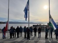 Bariloche recordó a los 323 del Belgrano a 44 años del hundimiento más doloroso de Malvinas