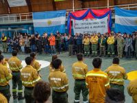 En el Día del Combatiente, Weretilneck anunció que el SPLIF tendrá más autonomía y presupuesto