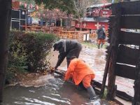 El temporal complica Bariloche y obliga a reforzar tareas en toda la ciudad