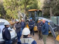 Arrancó la obra de gas en Villa Lago Gutiérrez y Reina Mora: 14.000 metros de cañerías para 500 usuarios