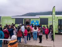 ENFOCAR RN superó los 1.200 lentes en Bariloche y esta semana atiende en la Escuela 374