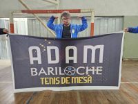 Años de entrenamiento y ahora en Bulgaria: Mateo Ghiglia lleva a Bariloche al mundial de tenis de mesa