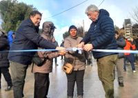 Inauguraron la primera etapa de Campichuelo: 275 metros de hormigón y dos etapas más proyectadas