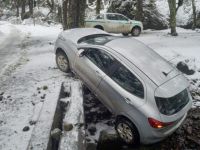 Una mala maniobra camino al Tronador reavivó la advertencia para conducir en nieve