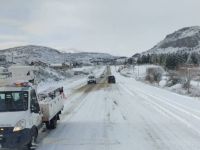 La nieve complica la circulación en gran parte de las rutas de Río Negro