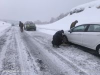 Alerta por nieve: Bariloche en Emergencia Climática y Ruta 40 cortada hasta El Bolsón
