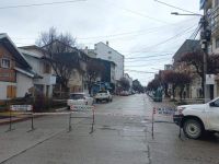 Hundimiento de calzada en Vicealmirante O'Connor y John O'Connor: corte total durante todo el fin de semana