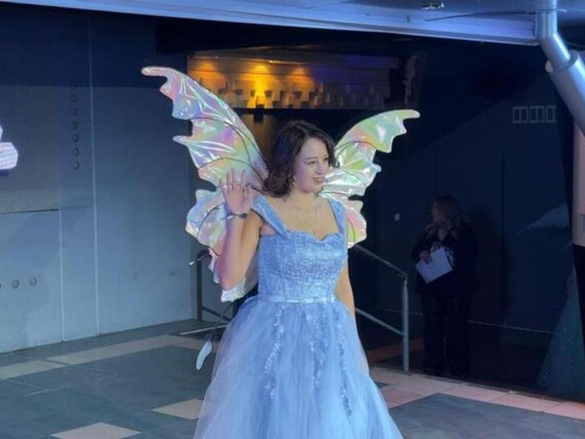 Las candidatas a Reina de la Nieve desfilaron a beneficio del Hospital Zonal