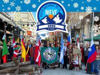 La calle Mitre se convierte en un paseo europeo durante la Fiesta de la Nieve
