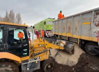 Bariloche recibió las 600 toneladas de sal y ya empezó a repartirlas