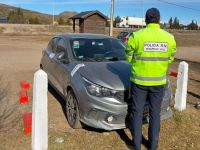 El LPR detectó en la Ruta 40 un pedido de secuestro sobre un Fiat Argo