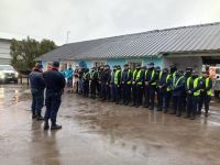 Operativo conjunto reforzó la presencia preventiva en el kilómetro 13