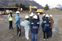 Planta potabilizadora del Lago Gutiérrez: empezó el hormigonado
