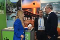 Río Negro promocionó en Rosario su verano y el eclipse de 2027